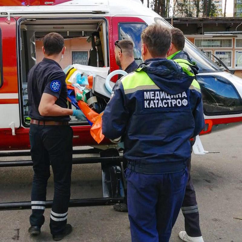 В Протвино погиб байкер, катавший на мотоцикле 5-летнюю дочь