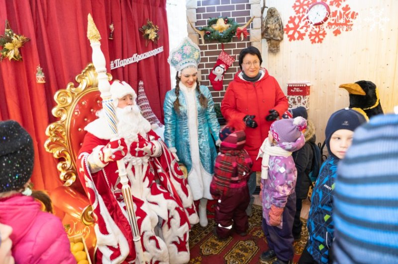 В Красногорске открылась резиденция Деда Мороза