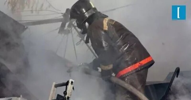Следователи проверят ситуацию смерти спасателя при пожаре в Серпухове