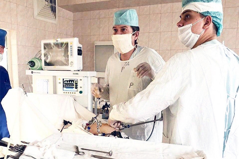 В Ивантеевке врачи пересадили мужчине кожу с гнойным воспалением ноги