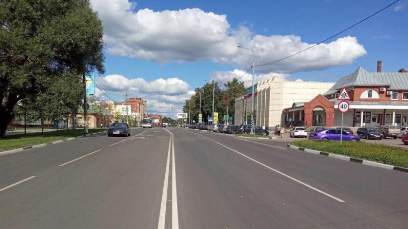 Комплексный ремонт центральных улиц завершили в Волоколамске
