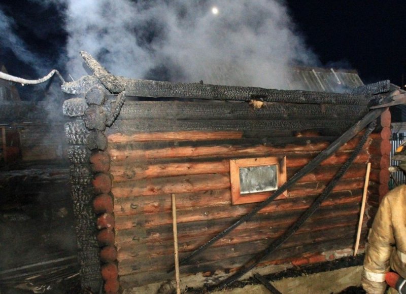 В Орехово-Зуево потушили пожар в хозяйственной постройке