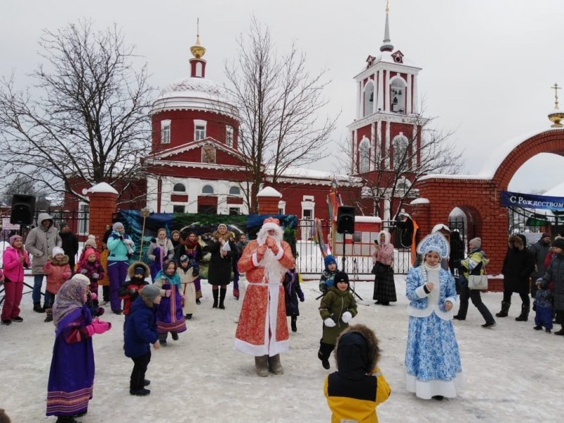 В деревне Алешино отметили Рождество Христово