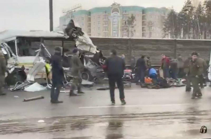 Всех пострадавших в крупном ДТП с военной колонной в Подмосковье доставили в больницы