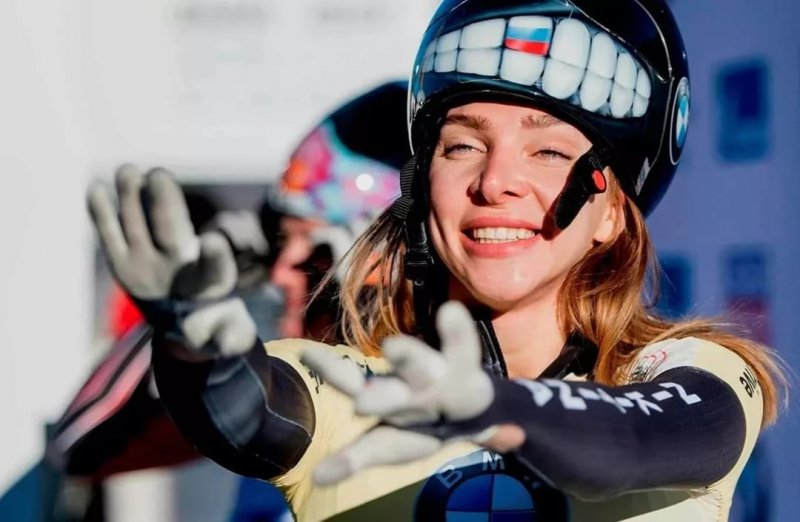 Подмосковная спортсменка завоевала золото интерконтинентального кубка по скелетону