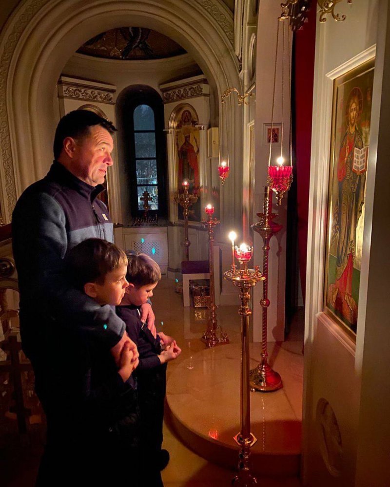 Губернатор Подмосковья поздравил православных христиан с Крещением