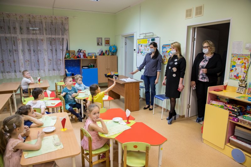 Замглавы Пушкинского округа проверила выполнение требований к работе дошкольных учебных учреждений