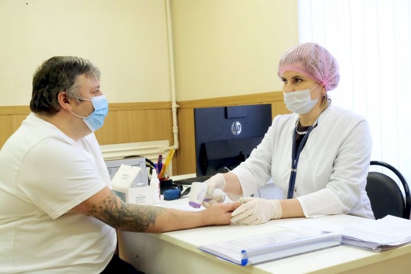 В Пушкинском округе продолжается вакцинация от коронавирусной инфекции на рабочих местах