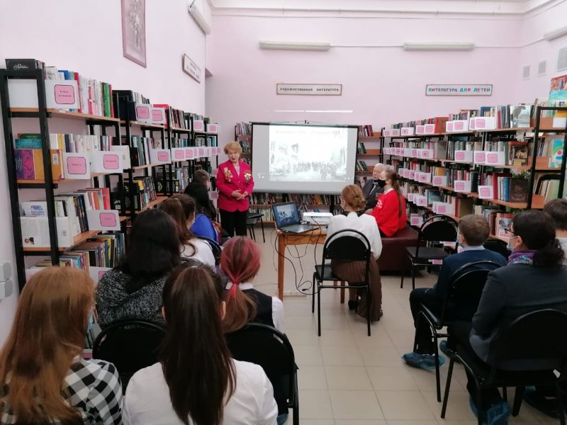 В Пушкино школьники узнали подробности блокады Ленинграда со слов очевидцев 