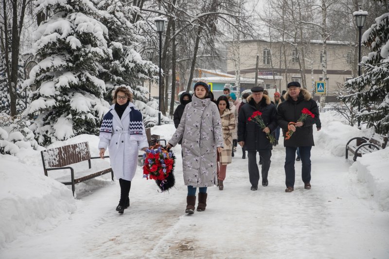 Памятный митинг провели в Пушкинском округе в День освобождения Московской области от фашистских захватчиков