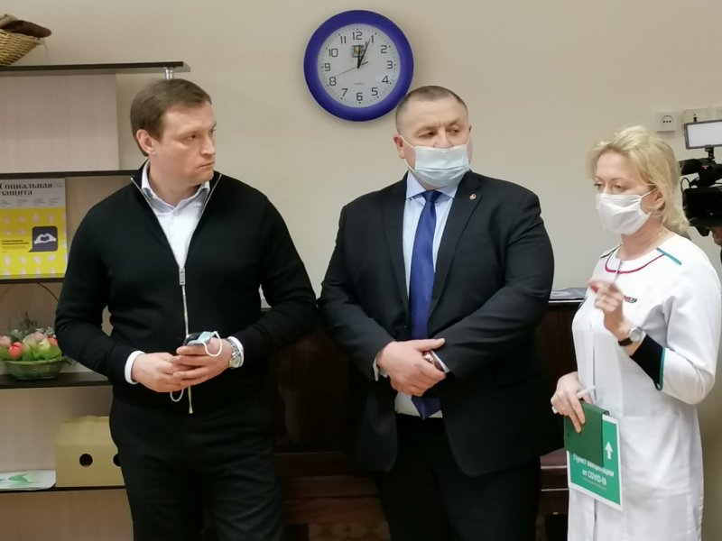 В Пушкино открылся новый пункт вакцинации от коронавирусной инфекции
