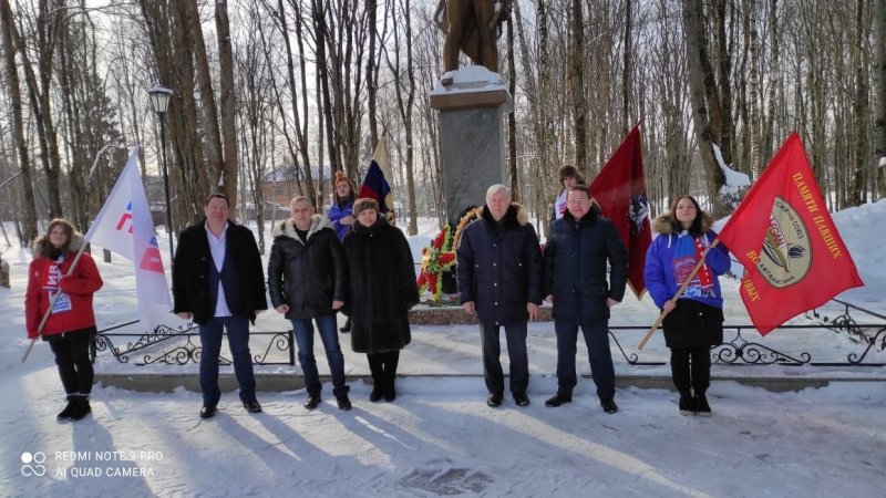 На территории Пушкинского округа прошли памятные митинги