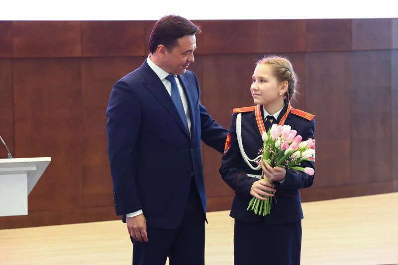 Губернатор наградил героических женщин Подмосковья