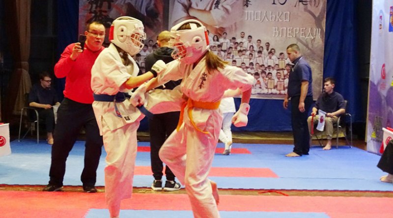 Более 200 юных каратистов участвовали в юбилейном турнире СК «Хидза» в Пушкинском округе