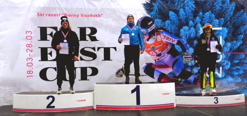 Подмосковный горнолыжник завоевал два серебра Кубка России