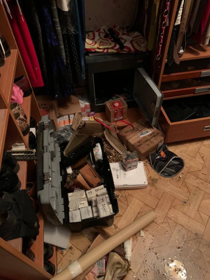 В доме мытищинского стрелка обнаружен целый склад оружия и боеприпасов