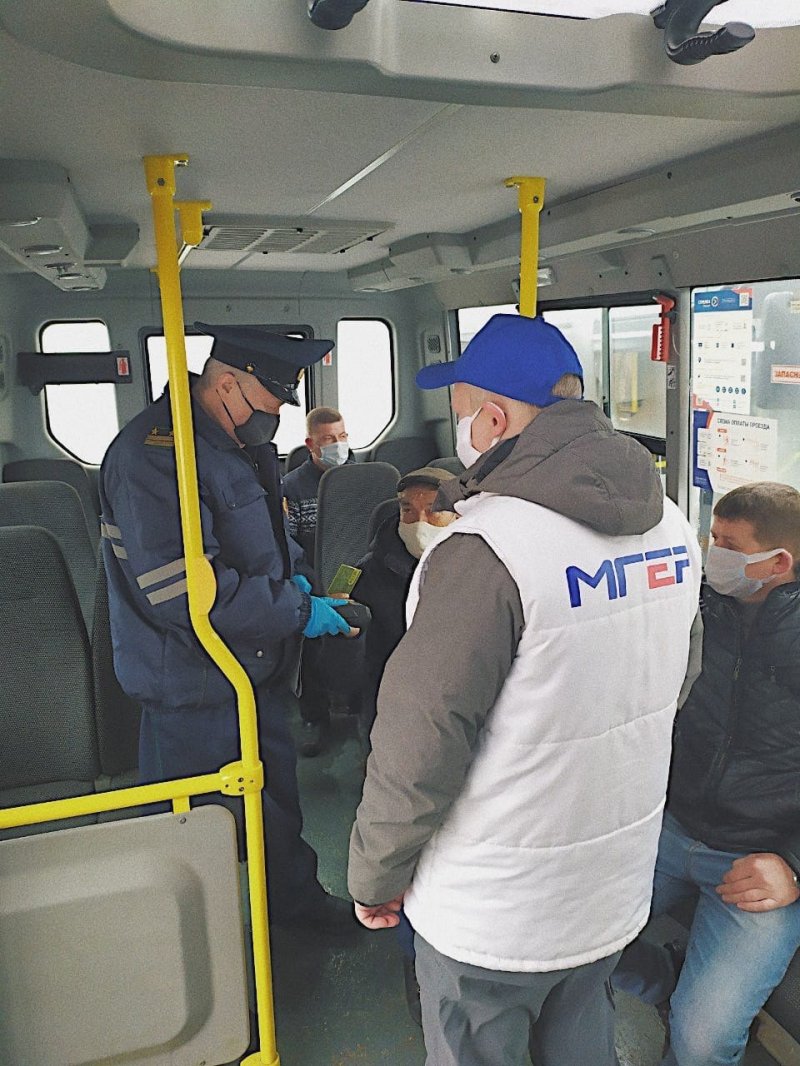 Соблюдение правил работы общественного транспорта проверили в Луховицах