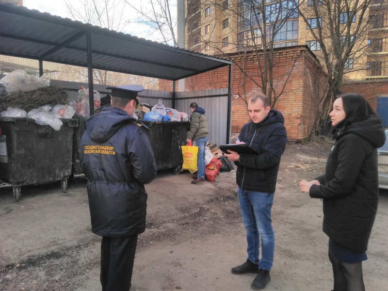 Более 35 нарушений содержания контейнерных площадок устранено в Пушкинском округе
