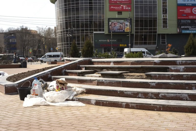 Мемориал "Скорбящая мать"  отреставрируют в Пушкино к концу апреля