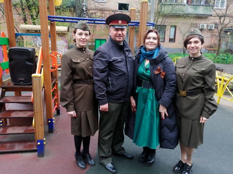 В Пушкино поздравляют ветеранов с приближающимся Днём Победы