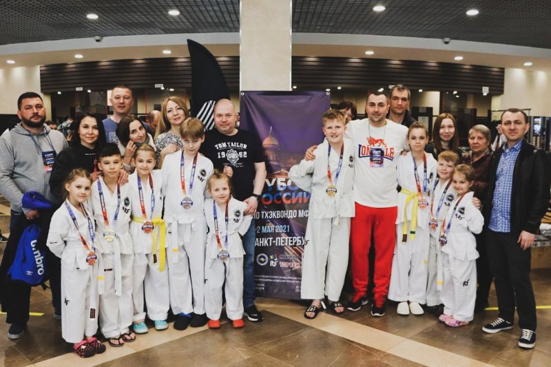 Спортсмены из Люберец завоевали более 50 медалей Кубка России по тхэквондо