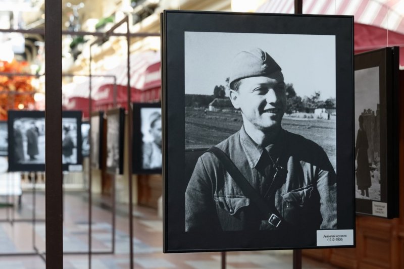 Уникальные фотографии военных лет можно увидеть на выставке в Домодедово