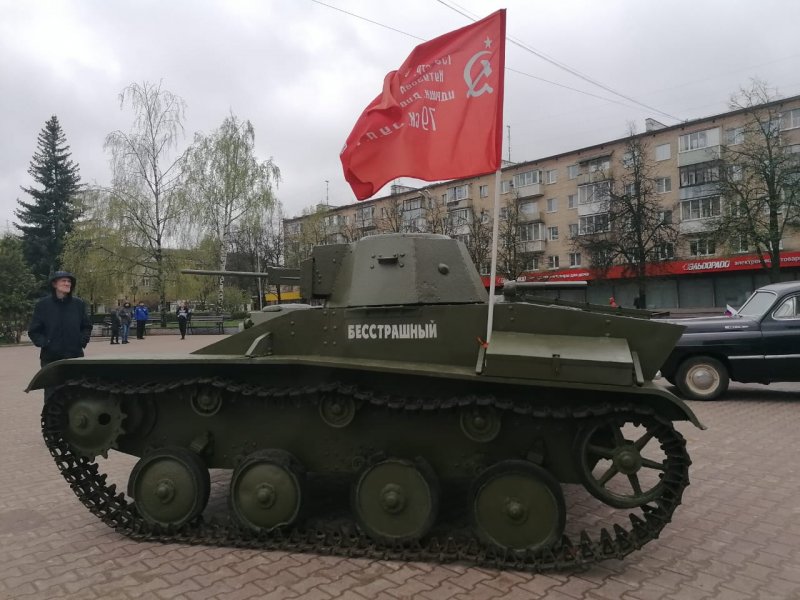 Выставку военной техники и автомобилей времен Великой Отечественной войны в Пушкино посетили более 2000 человек 