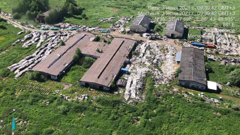 На западе Подмосковья выявлено 15 случаев сброса строительных отходов