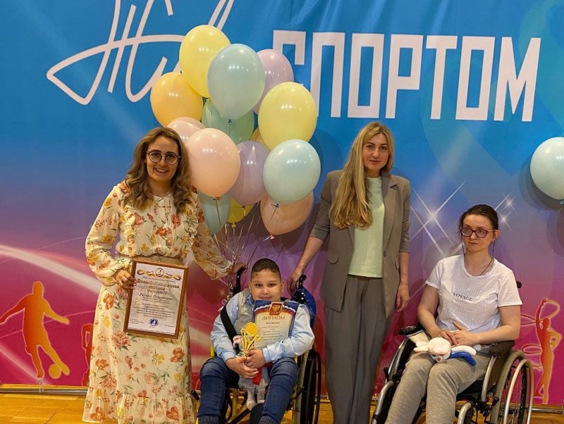 Фестиваль спорта среди детей с ОВЗ прошел в Ивантеевке