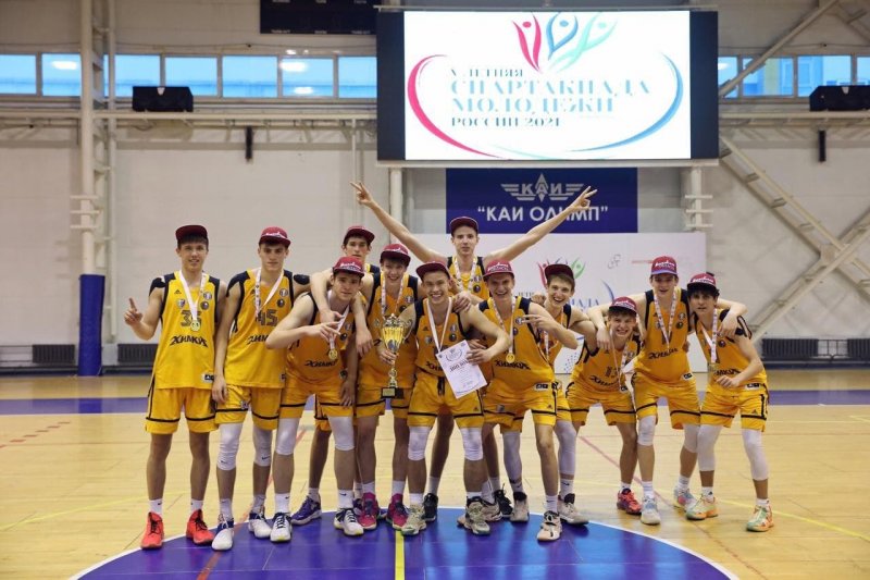 Юные баскетболисты из Подмосковья стали лучшими на летней Спартакиаде