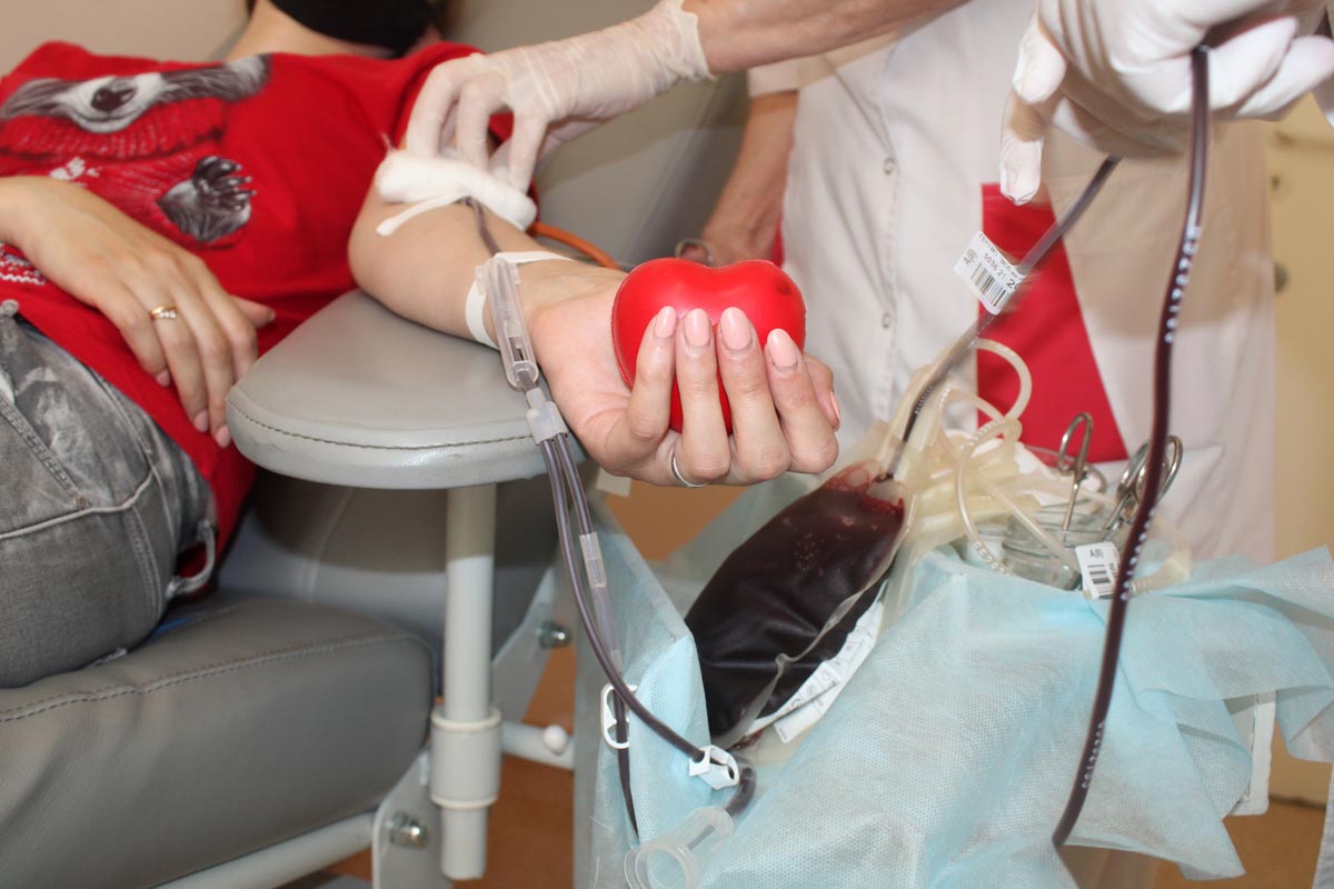 Всемирный день донора крови. Донорская кровь в Подмосковье.