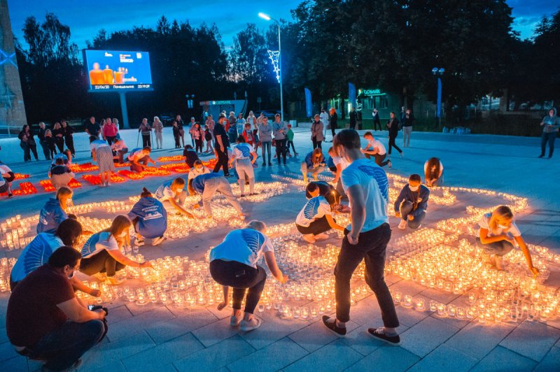 Подмосковные волонтёры зажгут 200 тысяч свечей Памяти в День памяти и скорби