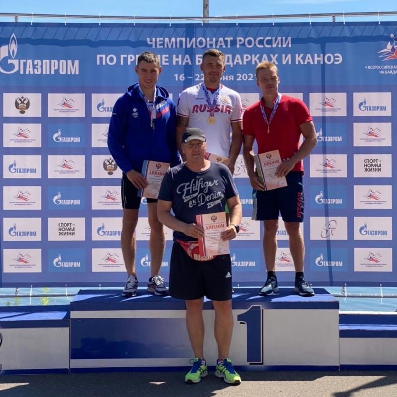 Пушкинский спортсмен стал абсолютным победителем Чемпионата России по байдарка