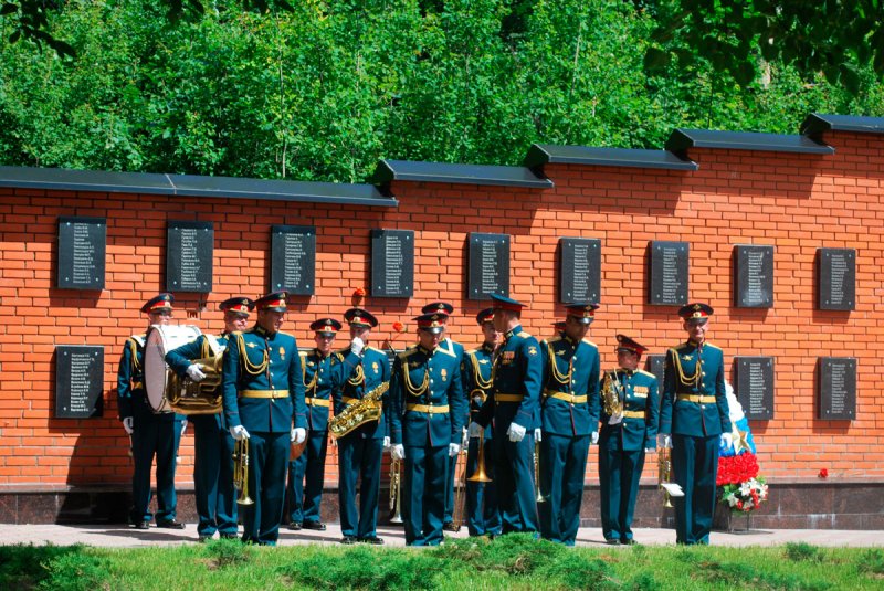 В Можайском округе захоронили останки воинов Великой Отечественной войны