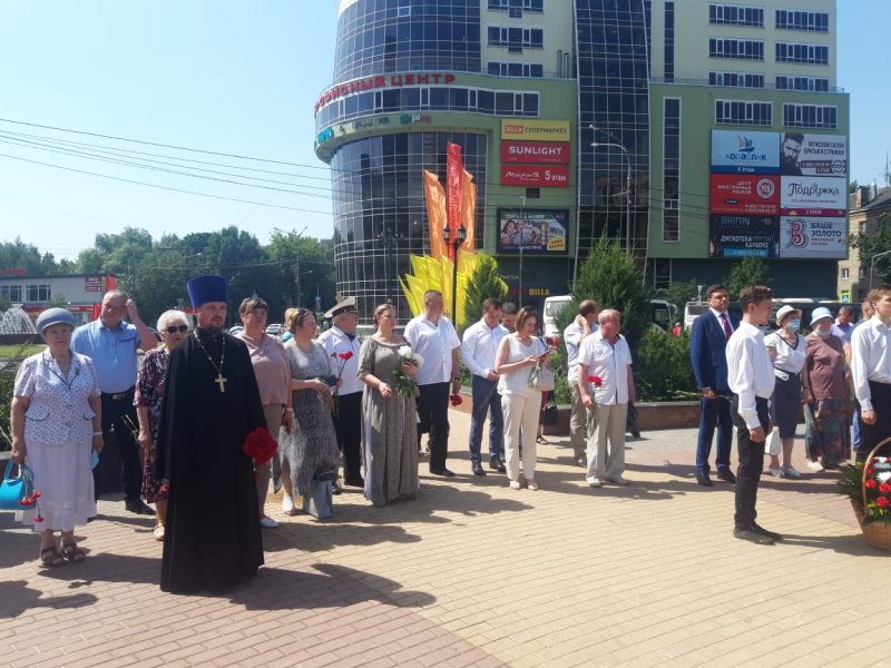 В Пушкино прошла акция в день 80-летия начала Великой Отечественной войны
