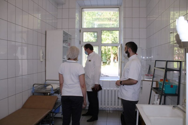 В Пушкинской больнице оценили работу первичного сосудистого отделения