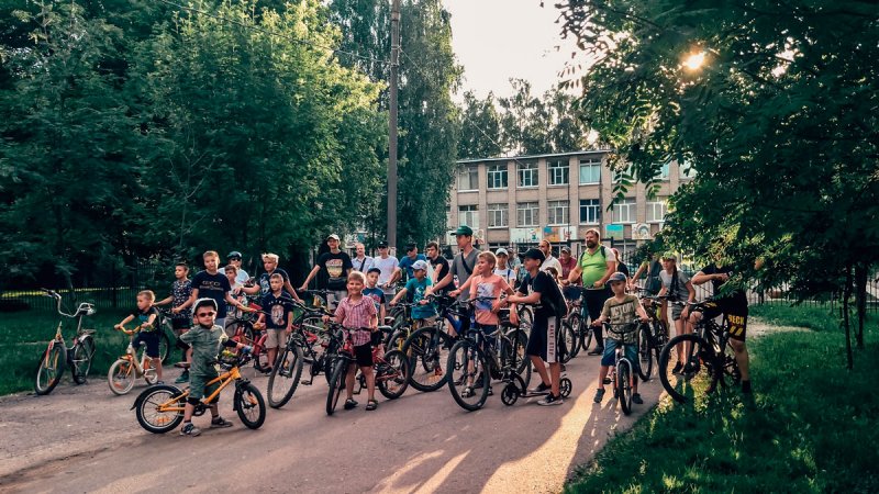 Велопробег, посвященный 80-й годовщине начала Великой Отечественной войны, провели пушкинские школьники