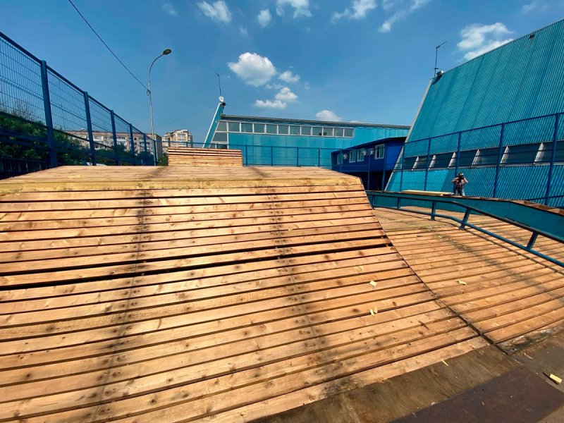 Ремонт скейт-парка в Пушкино планируют завершить к середине июля