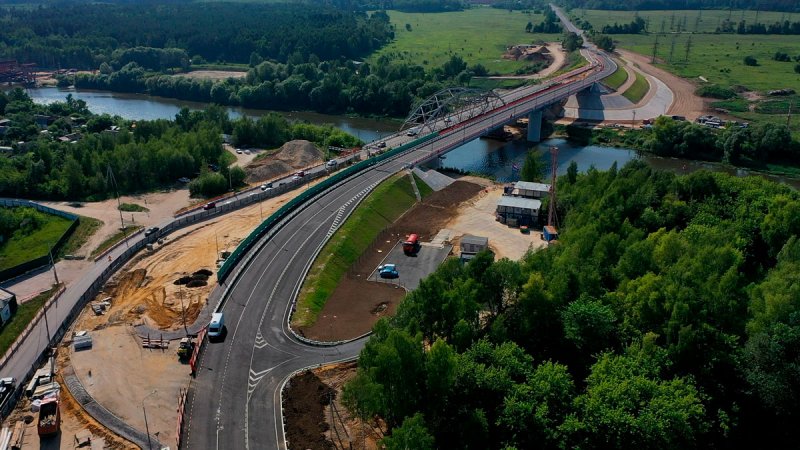Афанасьевский мост в Воскресенске готовится к открытию