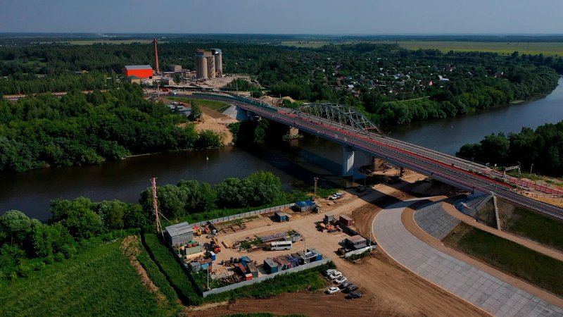 Афанасьевский мост в Воскресенске готовится к открытию