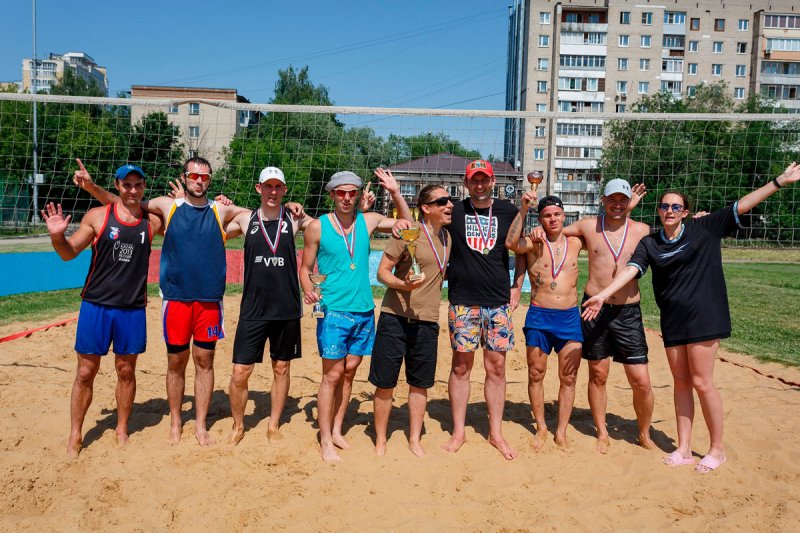В Пушкино прошёл турнир по пляжному волейболу