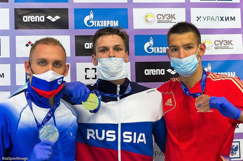 Подмосковные пловцы завоевали три золота Кубка России