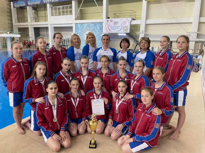 40 медалей получила сборная Подмосковья на Всероссийской Спартакиаде по синхронному плаванию