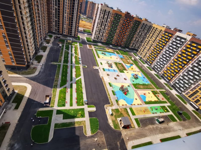 Строительство семи жилых домов завершено в Ленинском округе