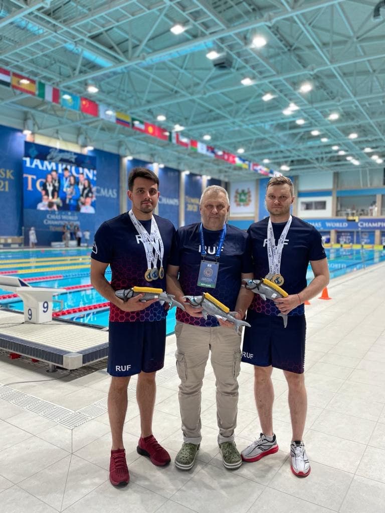 Спортсмены из Подмосковья завоевали шесть медалей на чемпионате мира по подводному спорту