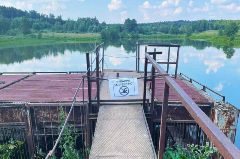 В Пушкинском округе установили таблички о запрете купания