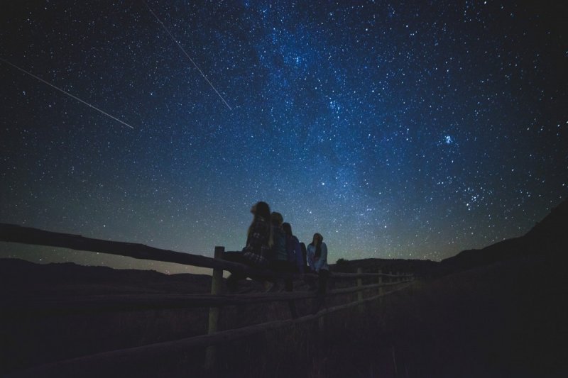 Звездопад Персеиды можно наблюдать на ночном небе целый месяц