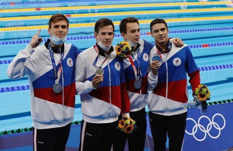 Подмосковные пловцы стали серебряными призёрами Олимпиады в Токио