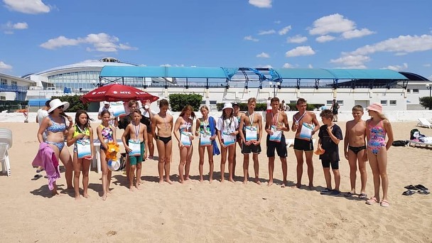 Юные спортсмены из Ивантеевки стали призёрами соревнований по плаванию в открытом море