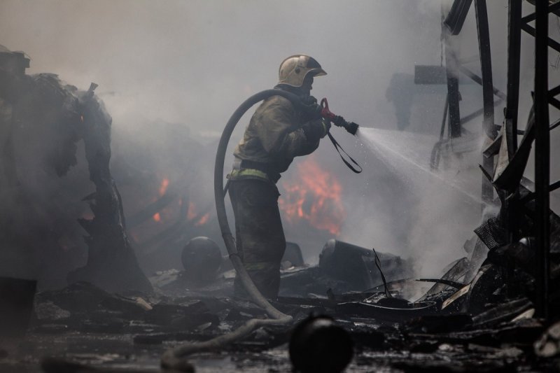 При пожаре в садовом доме в Солнечногорске пострадали люди